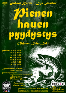 Pienen hauen pyydystys juliste